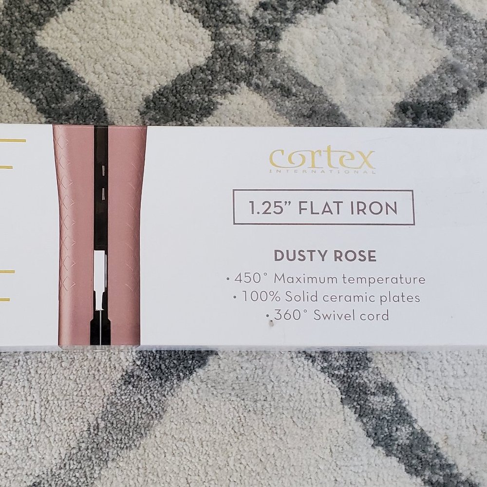 Brand New CORTEX 1.25" Professional Flat Iron